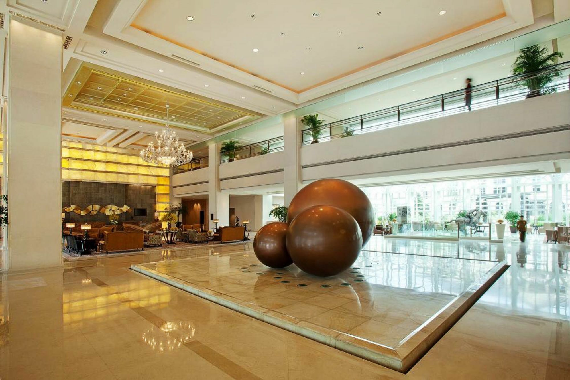 Tianjin Goldin Metropolitan Polo Club Hotel Xiqing Exterior photo